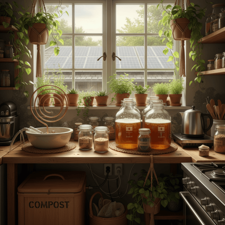 Sustainable Homebrewing: Eco-Friendly Brewing Techniques and Practical Tips for a Greener Hobby