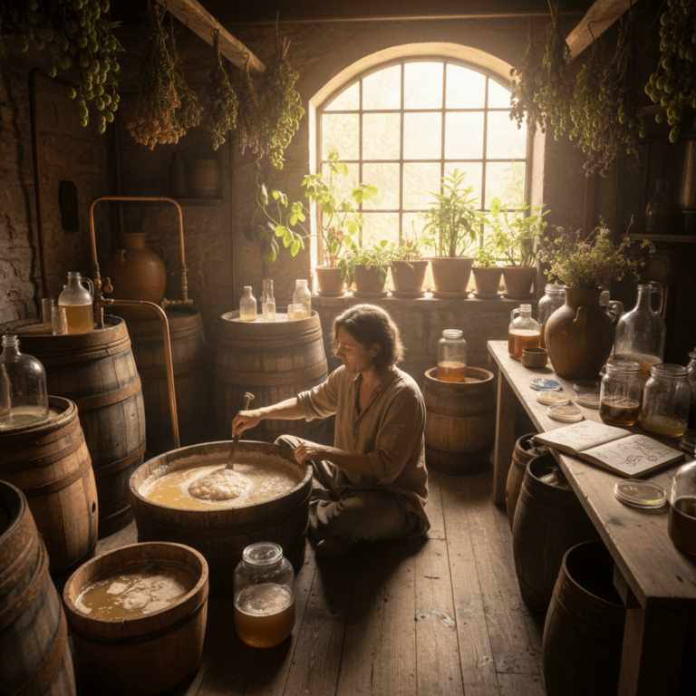 Wild Fermentation Mindfulness: A Brewer’s Guide to Embracing Spontaneity and Mastering Unique Flavors